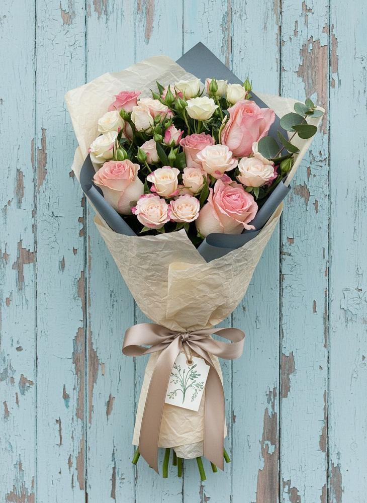 Букет цветов из: Розы в Горбатовке