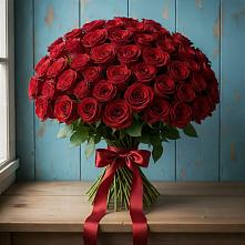 Букет Красные розы Блэк Меджик в Горбатовке