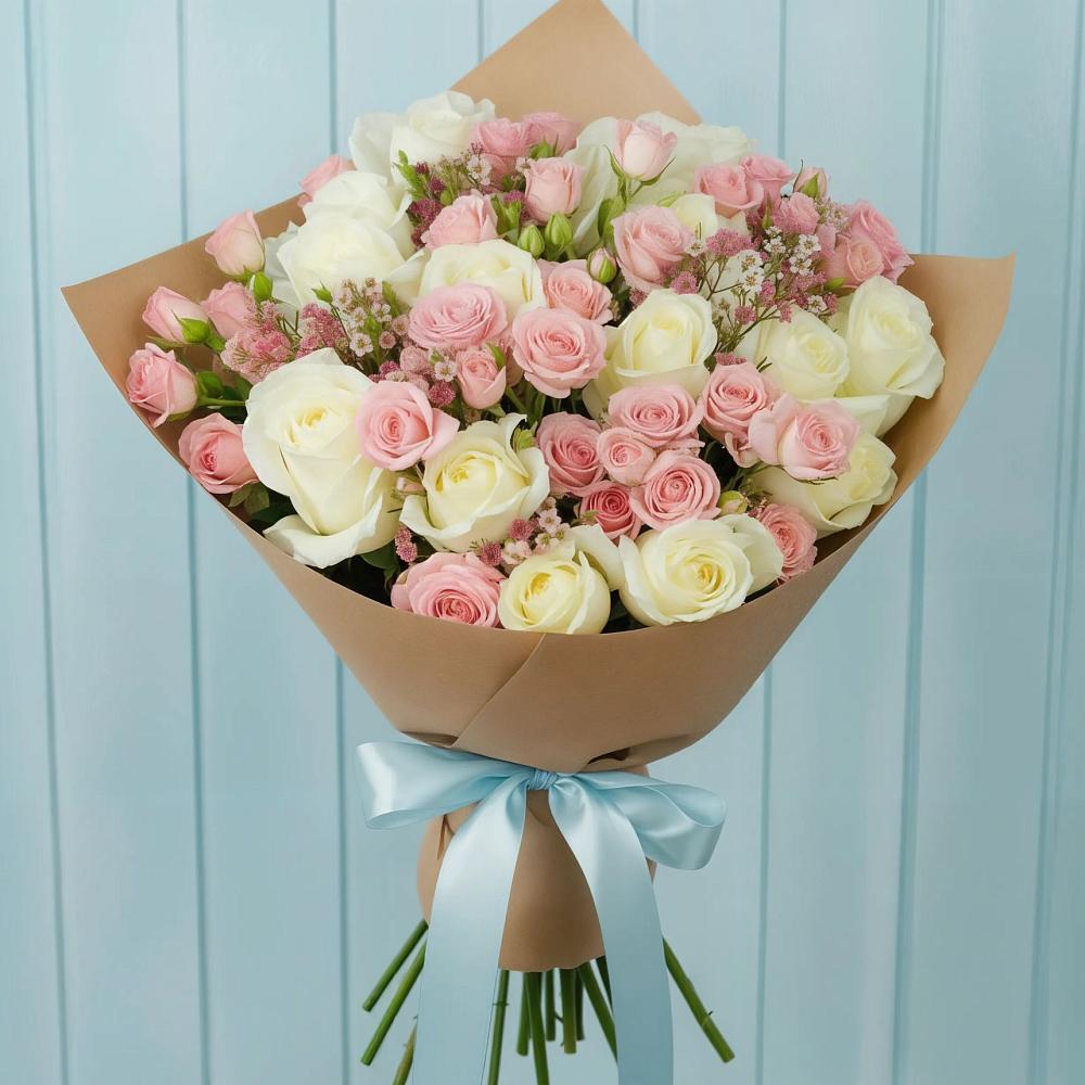 Букет цветов из: Розы в Горбатовке
