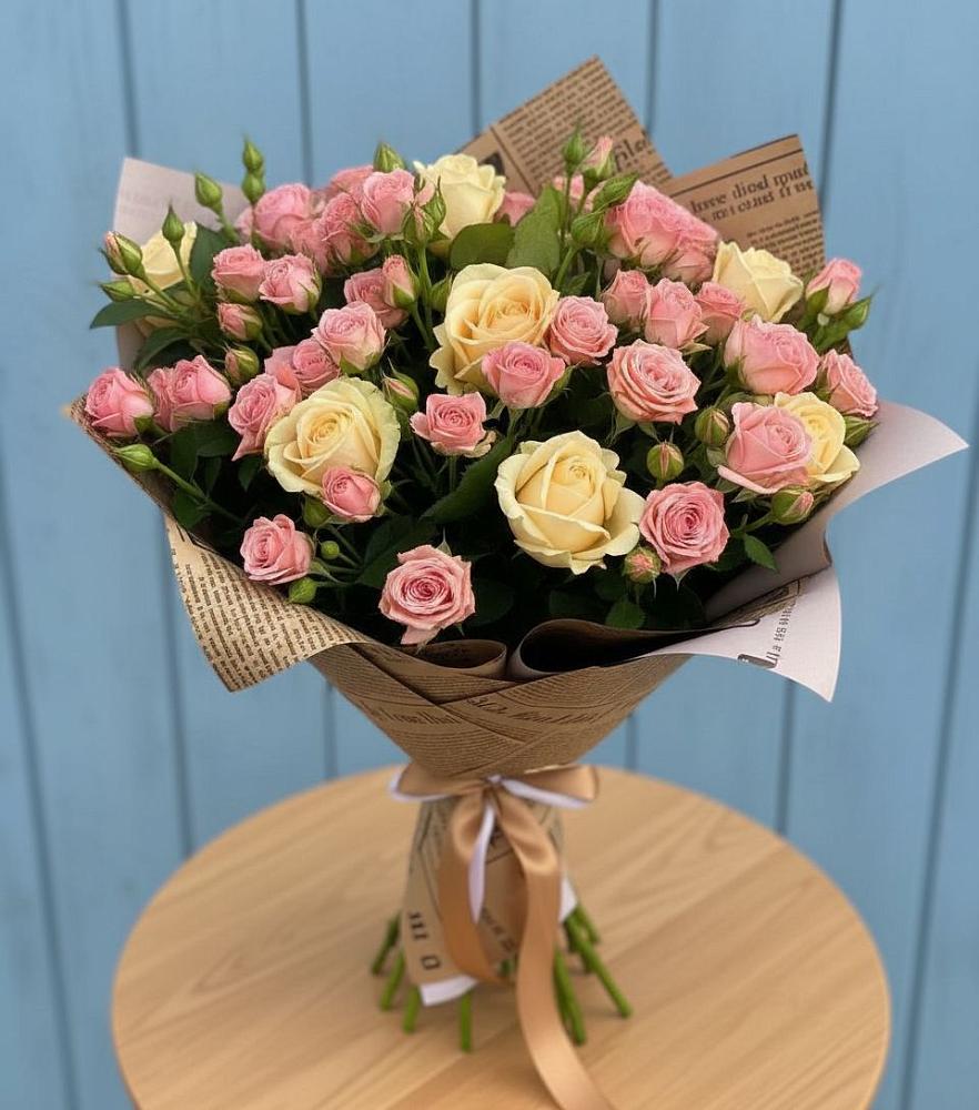 Букет цветов из: Розы в Горбатовке