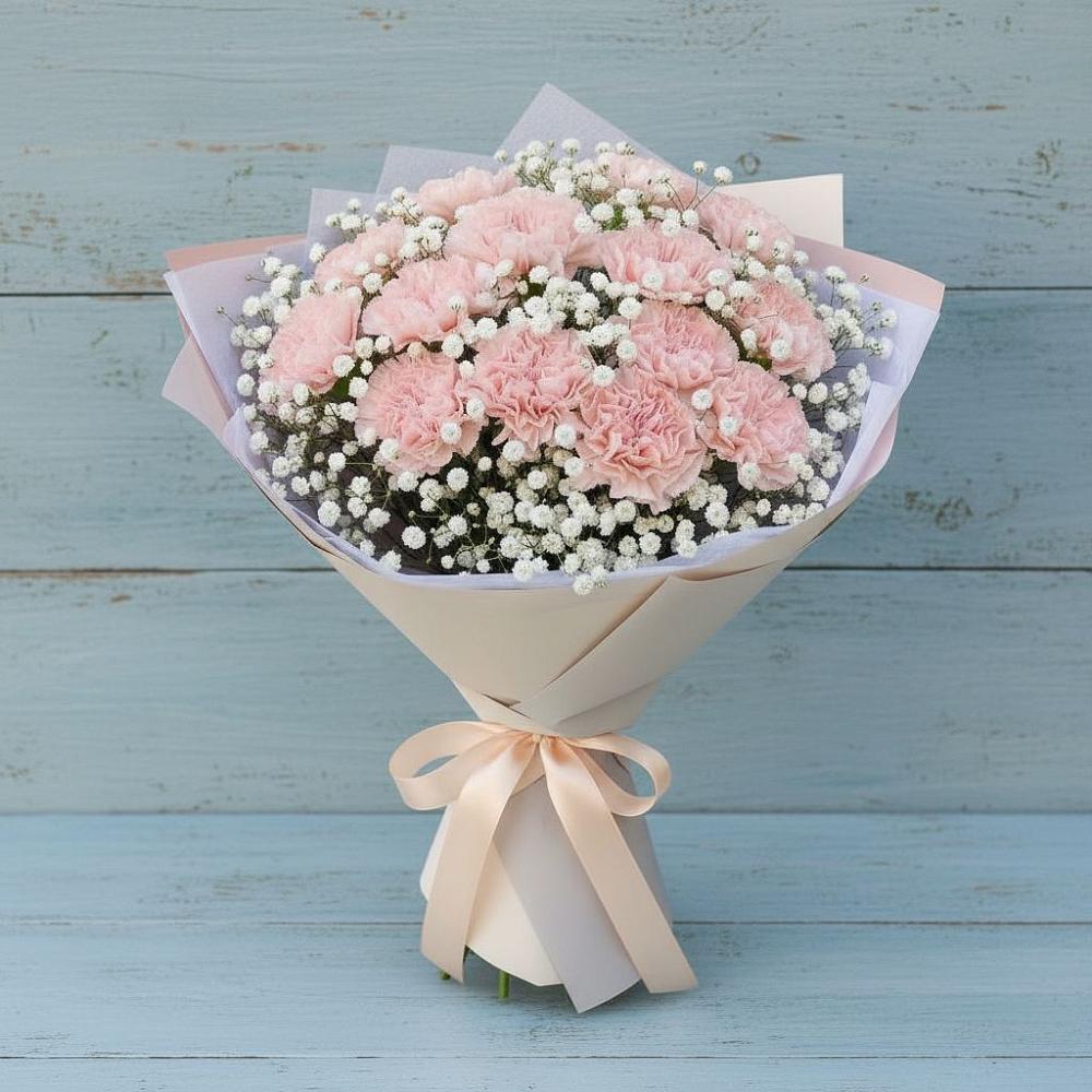 Букет цветов из: Гвоздики в Горбатовке