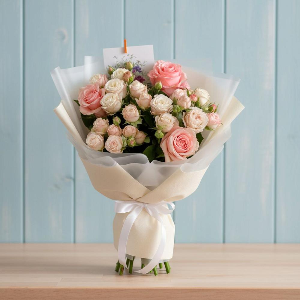 Букет цветов из: Розы в Горбатовке