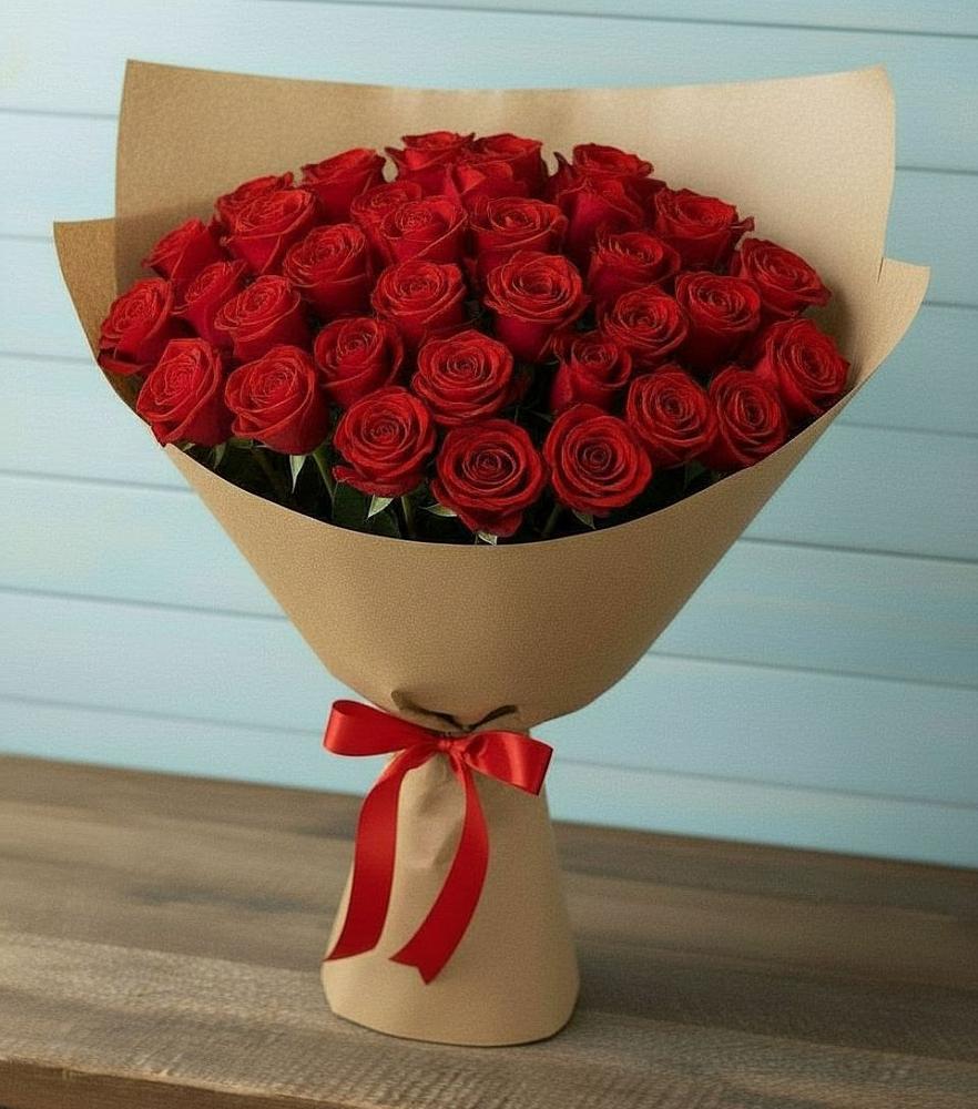 Букет Красные розы Милано в Горбатовке