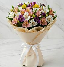 Букет цветов из:  Альстромерии #REPLACE_PRED# Горбатовке
