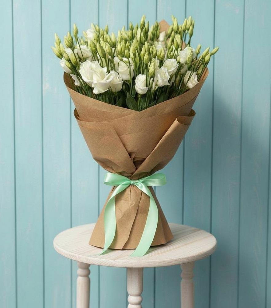 Букет цветов из: Лизиантусы в Горбатовке