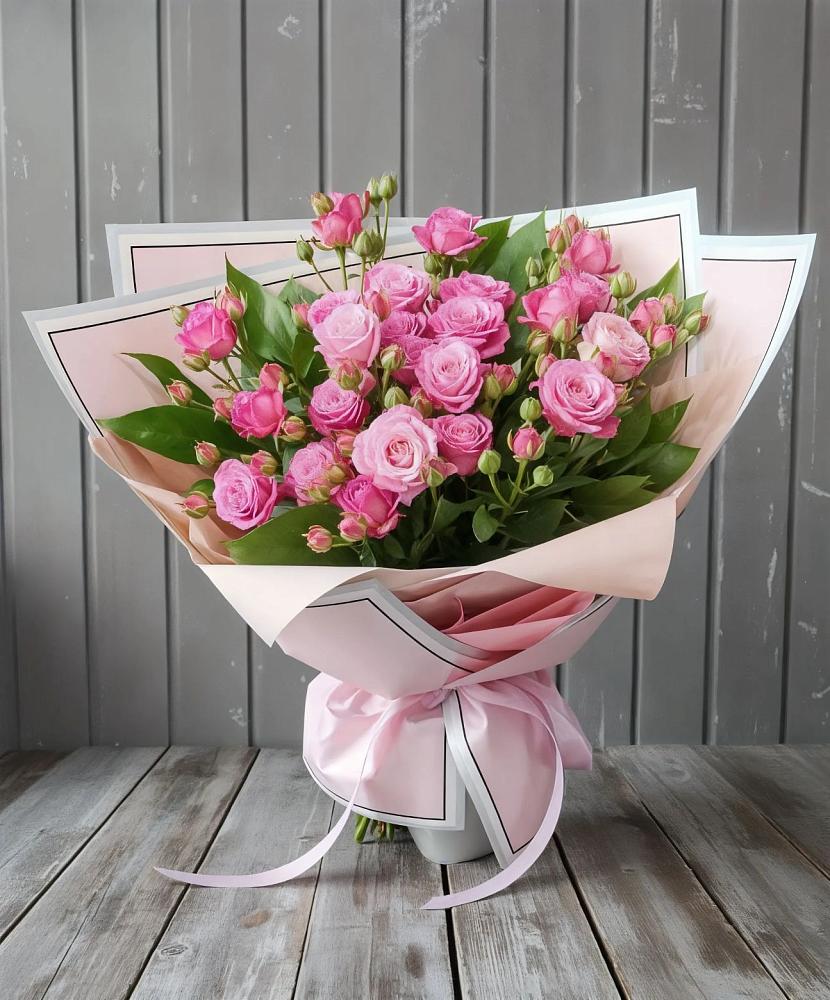 Букет Розовый кустик в Горбатовке