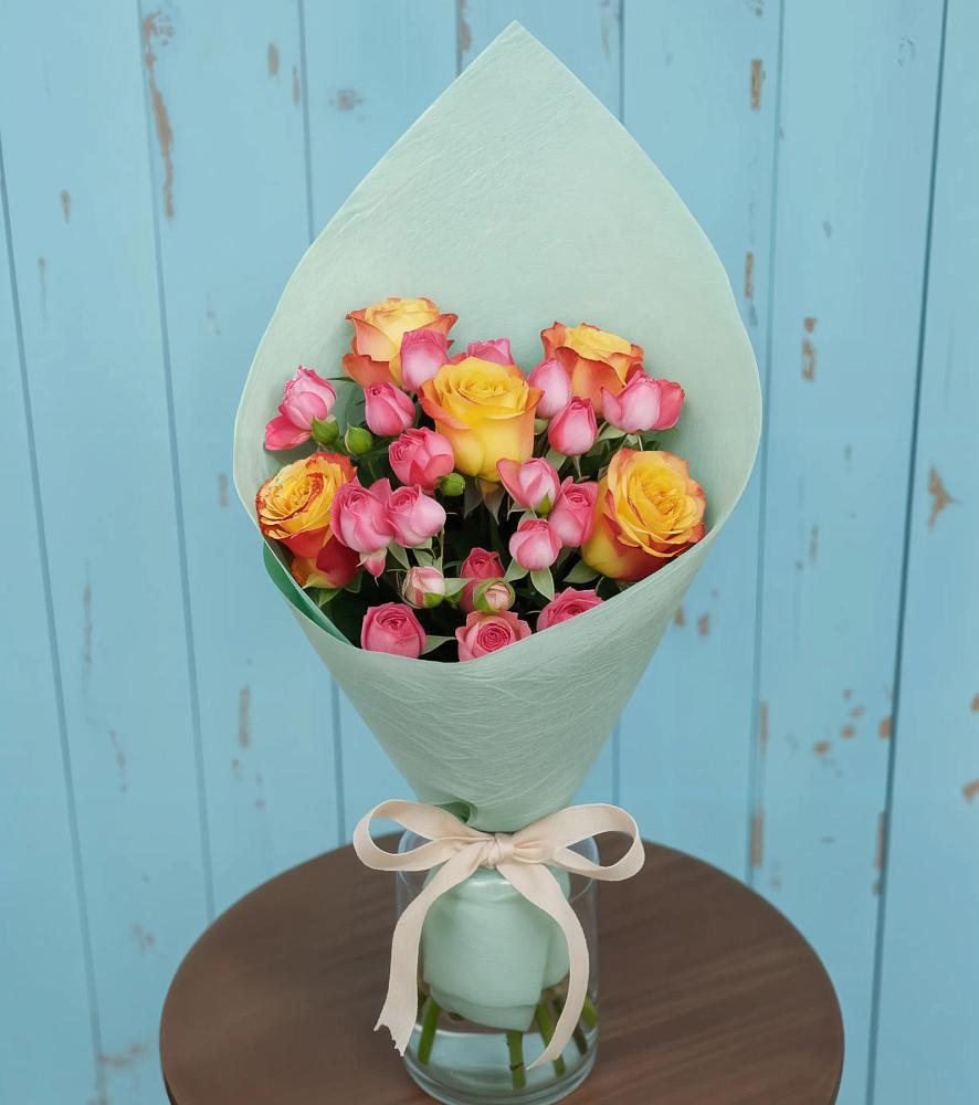 Букет цветов из: Розы в Горбатовке