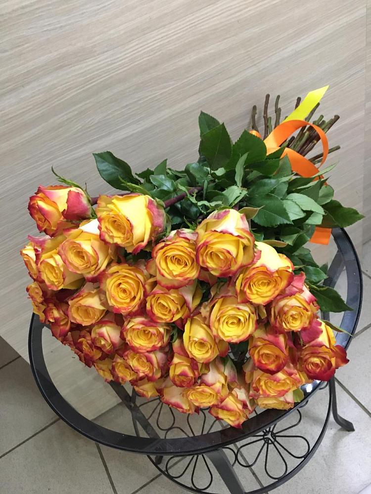 Букет Желтые розы в Горбатовке