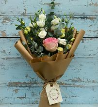 Букет цветов из:  Розы и Лизиантусы #REPLACE_PRED# Горбатовке